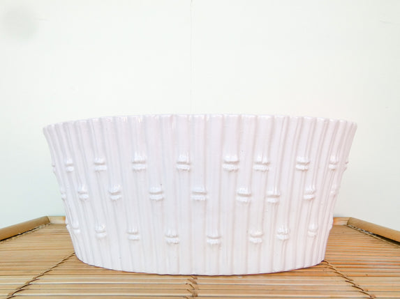 Italian Faux Bamboo Cachepot