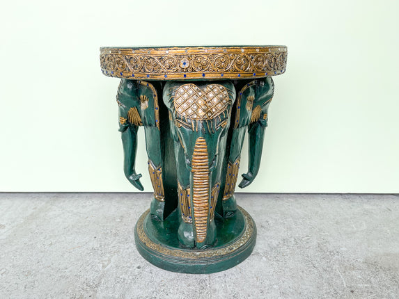 Moroccan Chic Elephant Side Table