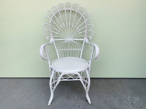 Chic Fiddlehead Statement Chair