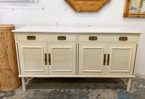 Ficks Reed Rattan and Cane Server