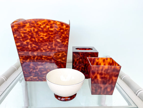 Tortoiseshell Vanity Set