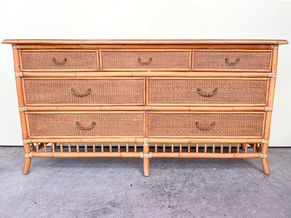 Island Style Rattan Dresser