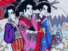 Three Geishas Needlepoint