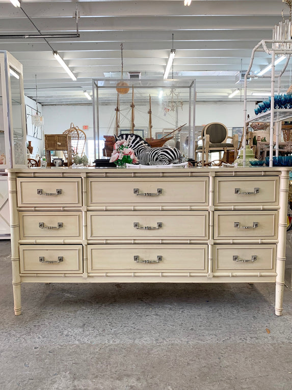 Palm Beach Faux Bamboo Dresser