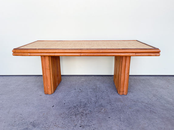 Seagrass Top Rattan Coffee Table