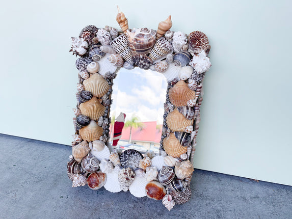 Petite Animal Print Shellegance Mirror