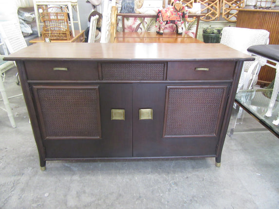 Ficks Reed Rattan & Cane Server