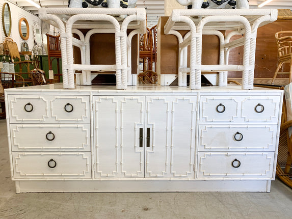 Palm Beach Faux Bamboo Dresser / Credenza