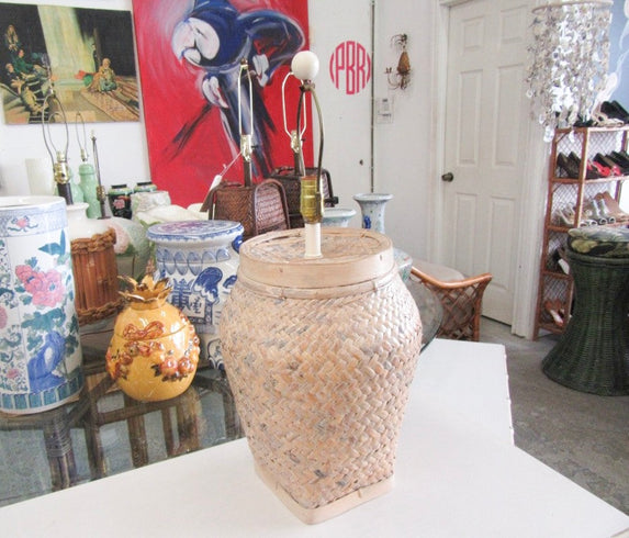 Island Style Basket Lamp