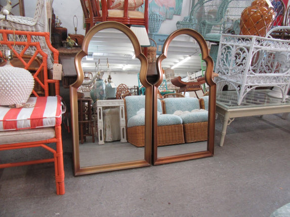 Pair of Hollywood Regency Mirrors