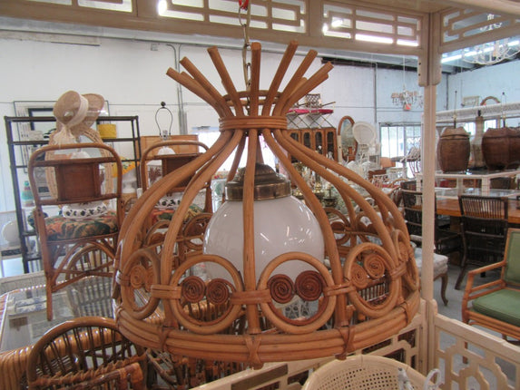 Bamboo Boho Chic Chandelier