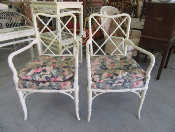 Pair of Chippendale Sweetheart Chairs