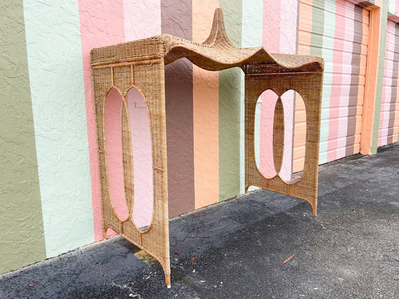 Island Chic Rattan Pagoda Day Bed