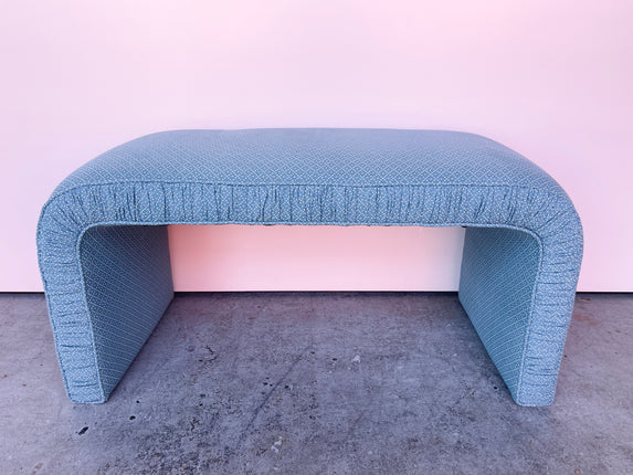 Upholstered Waterfall Bench