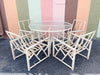 Metal Chippendale Outdoor Dining Set