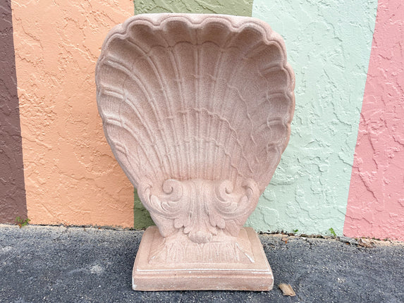 Warehouse Wednesday Sale: Plaster Shell Console Table