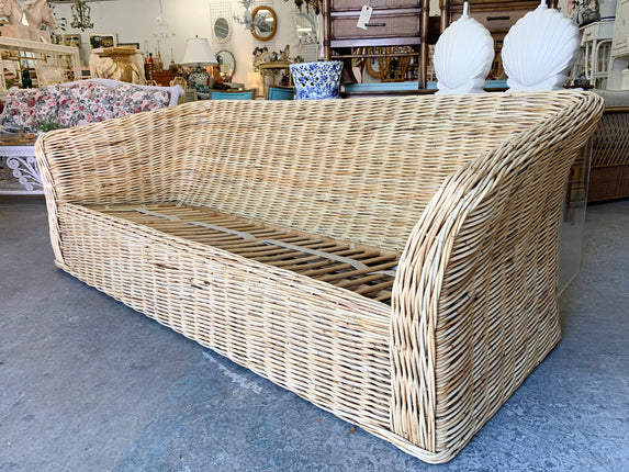 Island Chic Wicker Sofa
