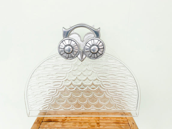 Arthur Court Owl Magazine Rack