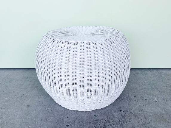 Cute Wicker Pouf
