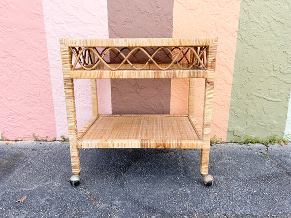 Cute Rattan Cart