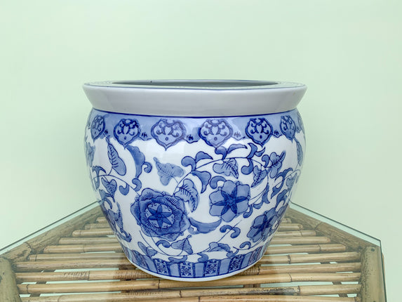 Blue and White Forever Cachepot