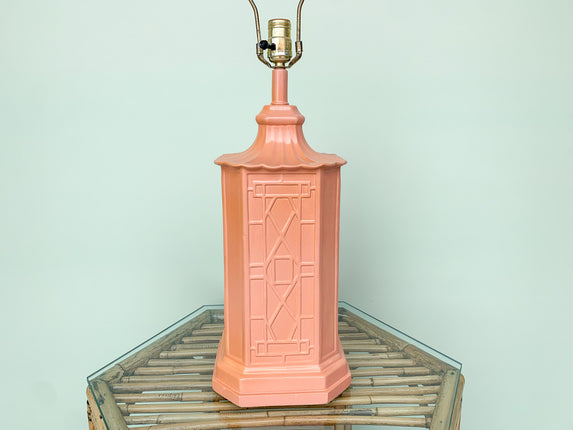 Coral Fretwork Lamp