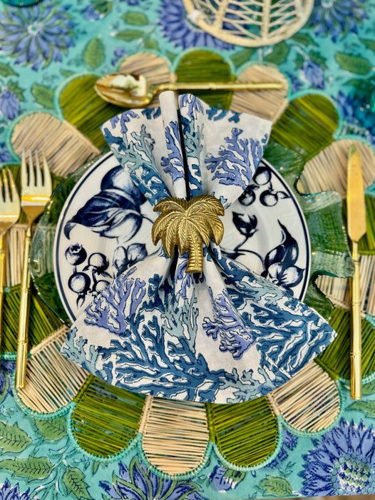 Tropical Summer Tablescape