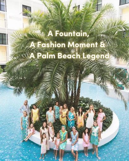 A Fountain, A Fashion Moment & A Palm Beach Legend