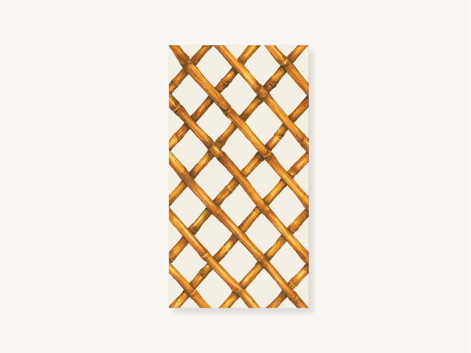 Bamboo Lattice Guest Napkins