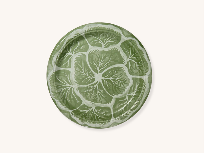 Green Cabbage Dinner Plates