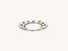 Set of Four Acrylic Palm Tree Salad Plates