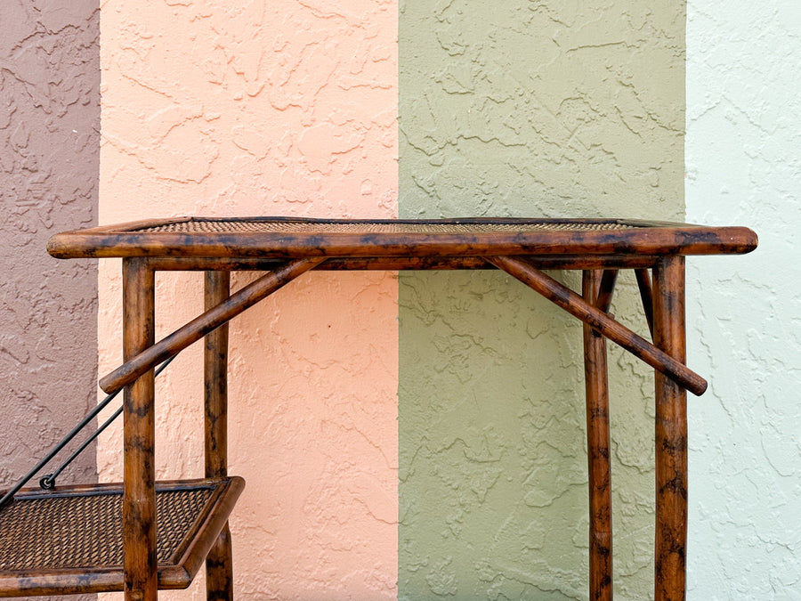 West Indies Style Rattan Plant Stand