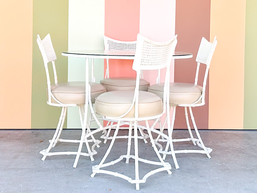 Palm Beach Style Outdoor Dining Set