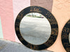 Pair of Chinoiserie Chic Round Mirrors