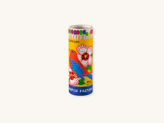 Flowerbird Cylinder Safety Matches