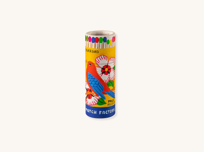 Flowerbird Cylinder Safety Matches