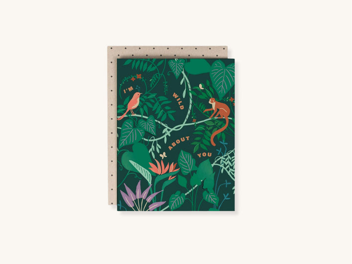 Wild About You Greeting Card