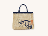 Breton Dog Jute Tote