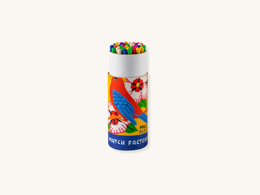 Flowerbird Cylinder Safety Matches