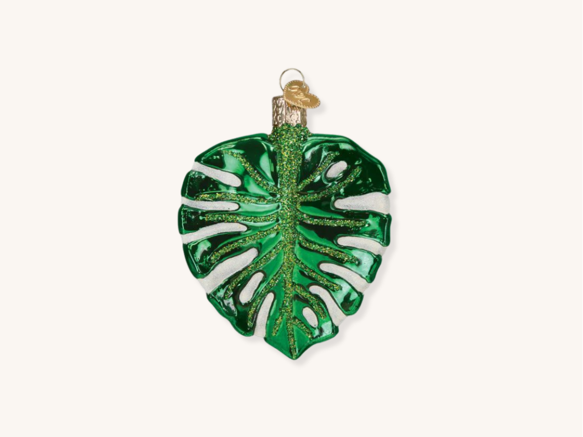 Monstera Leaf Ornament