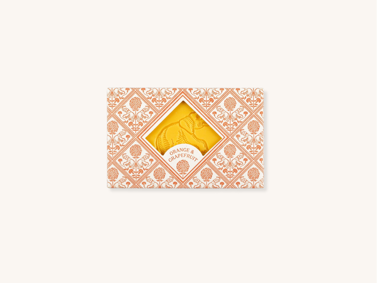 L'éléphant Orange and Grapefruit Hand Soap Bar