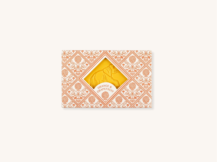 L'éléphant Orange and Grapefruit Hand Soap Bar
