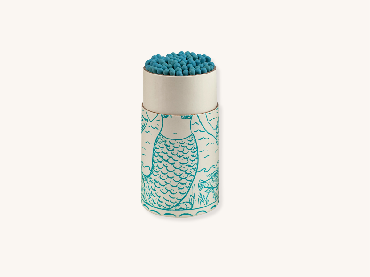 Mermaid Large Cylinder Safety Matches