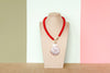 Palm Beach Regency's Red Quartz Gemstone and Shell Necklace