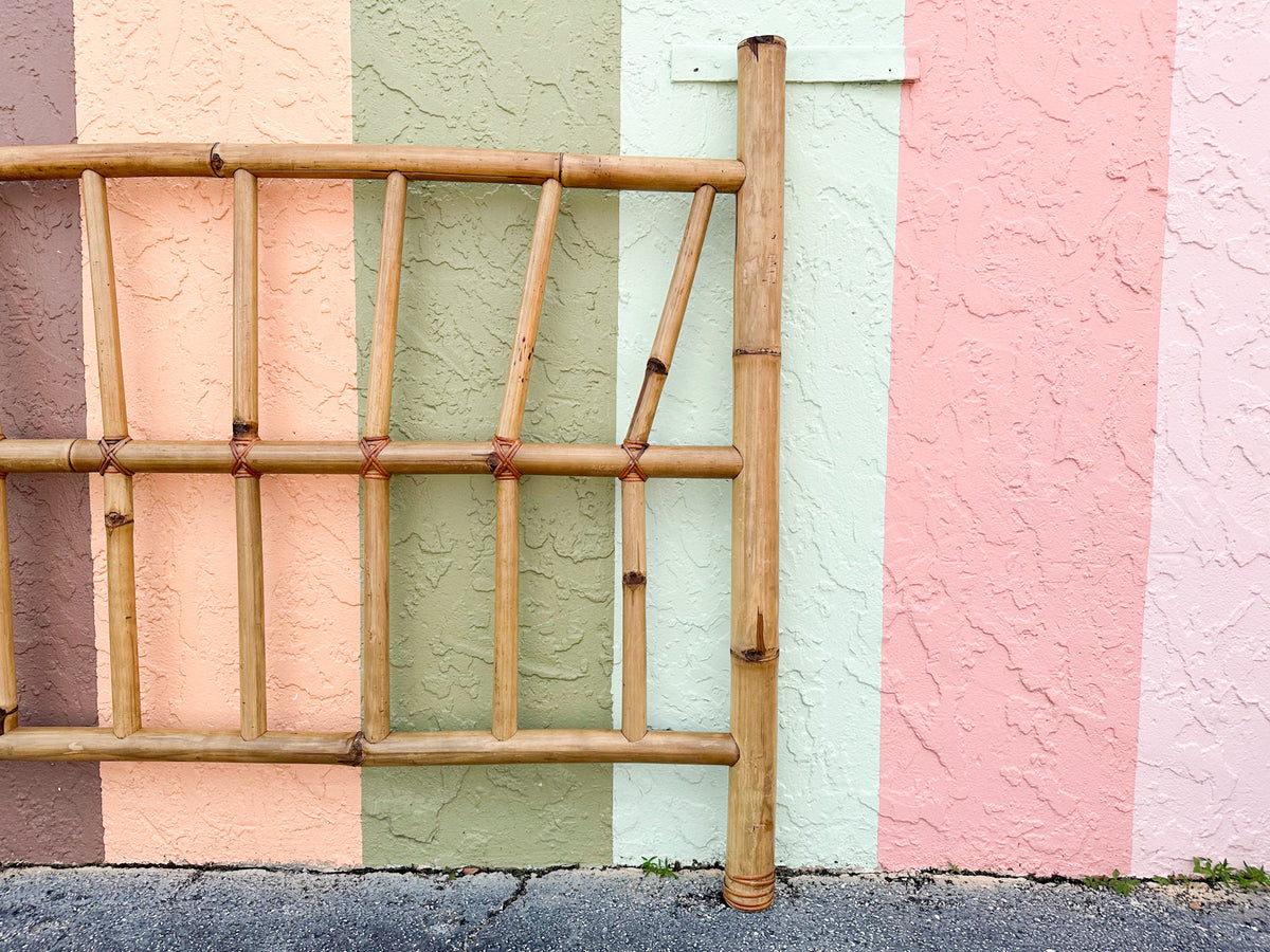 Island Style Bamboo Queen Headboard