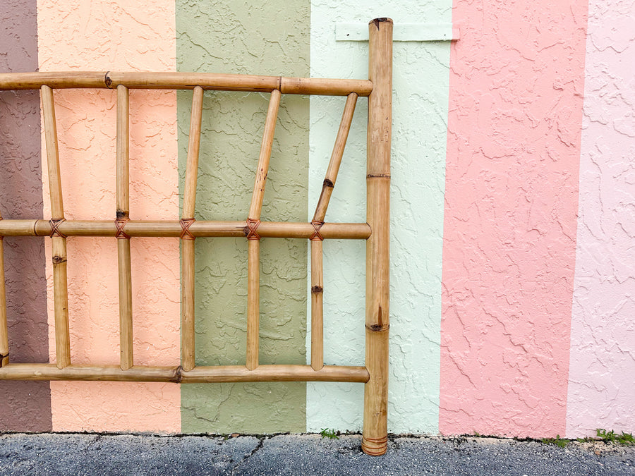 Island Style Bamboo Queen Headboard