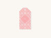 Set of Ten Pink Island House Gift Tags
