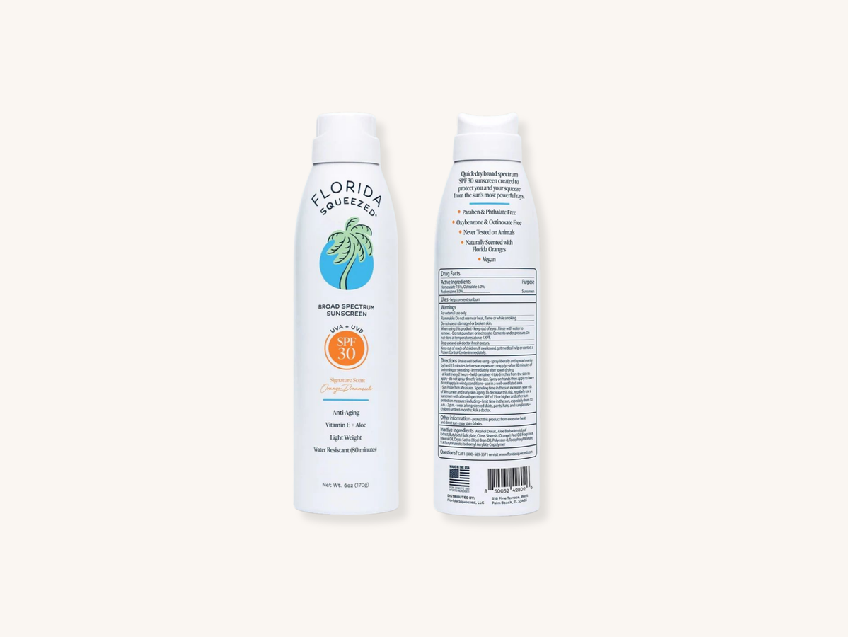 Florida Squeezed SPF 50 Non-Aerosol Spray Sunscreen