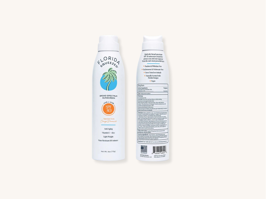 Florida Squeezed SPF 50 Non-Aerosol Spray Sunscreen