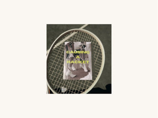 Causing a Racket Greeting Card